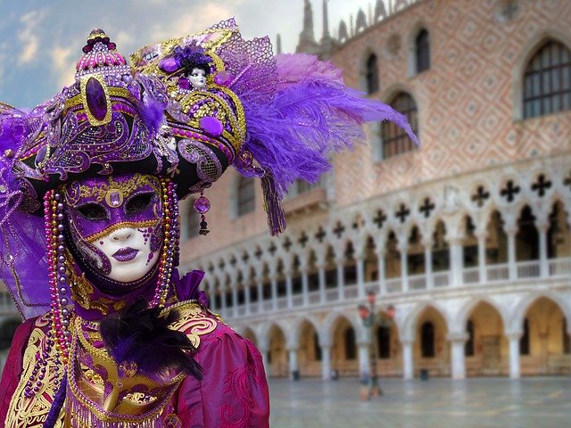 Maschera di Carnevale a Venezia